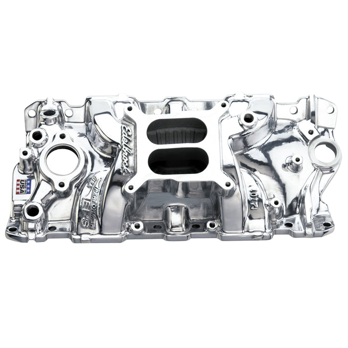 Edelbrock 27011 Edelbrock Performer EPS Intake Manifold For Chevrolet 262-400 Small-Block V8 - Truck Part Superstore
