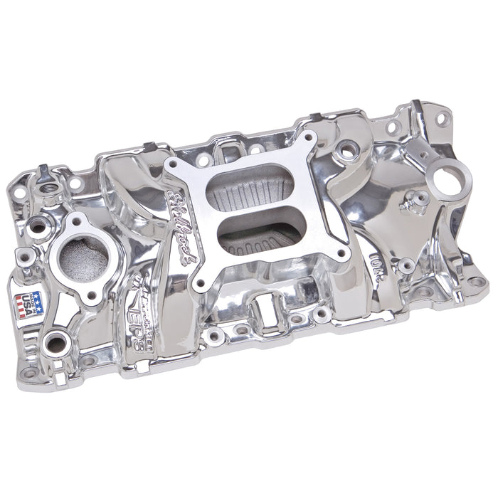 Edelbrock 27014 Edelbrock Performer EPS Intake Manifold For Chevrolet 262-400 Small-Block V8 - Truck Part Superstore