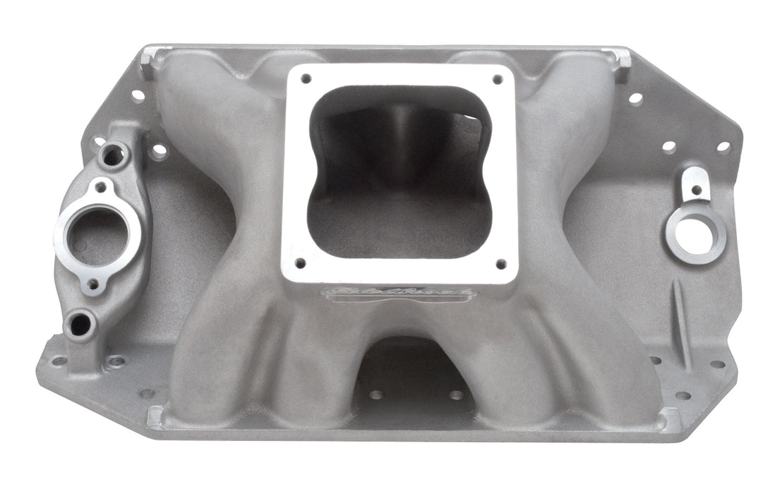Edelbrock 28001 Edelbrock Big Victor 2 Spread-Port Intake Manifold for Big-Block Chevrolet - Truck Part Superstore