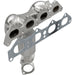 MagnaFlow Exhaust Products 50330 Catalytic Converter with Integrated Exhaust Manifold - Truck Part Superstore