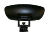 Cipa USA 02874 Wave Series Boat Mirror; 7 in. x 17 in.; Black; w/Round Bracket; - Truck Part Superstore