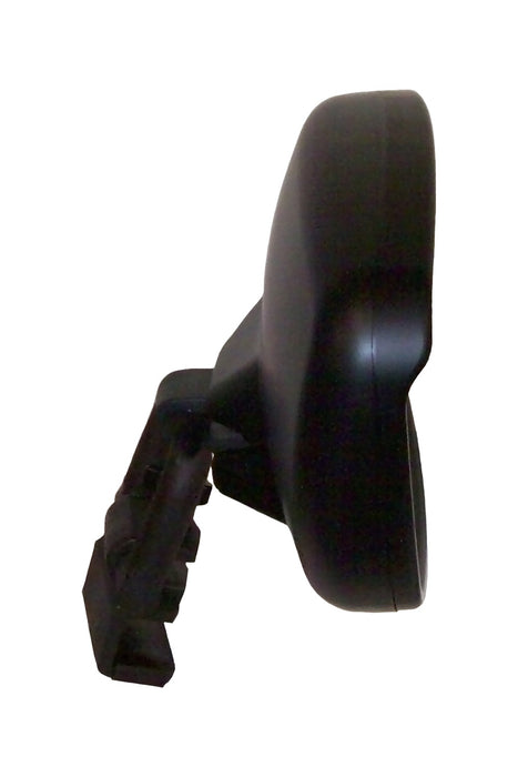 Cipa USA 02875 Wave Series Boat Mirror; 7 in. x 17 in.; Black; w/Square Bracket; - Truck Part Superstore