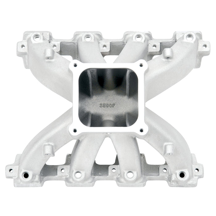 Edelbrock 28905 Edelbrock Super Victor LS7 EFI Dominator Flange Intake Manifold Gen IV 750HP+ - Truck Part Superstore
