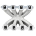Edelbrock 28905 Edelbrock Super Victor LS7 EFI Dominator Flange Intake Manifold Gen IV 750HP+ - Truck Part Superstore