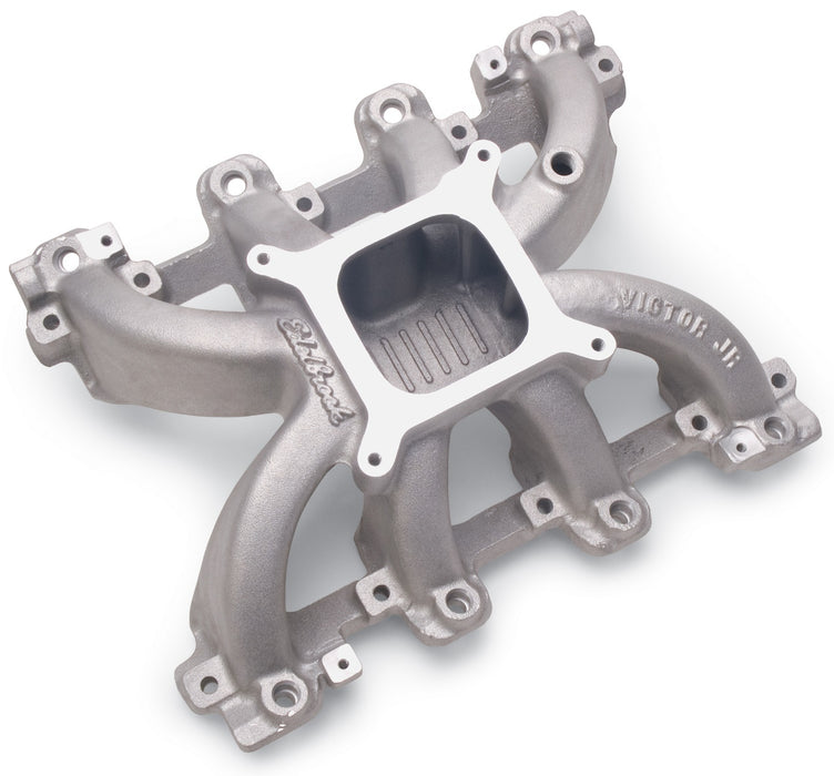 Edelbrock 29085 Edelbrock Victor Jr. LS1 EFI Intake Manifold Only For Chevrolet LS Gen III - Truck Part Superstore