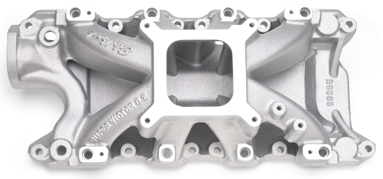Edelbrock 29285 Edelbrock Super Victor 8.2 EFI Intake Manifold for Ford 289-347 Small-Block V8 - Truck Part Superstore