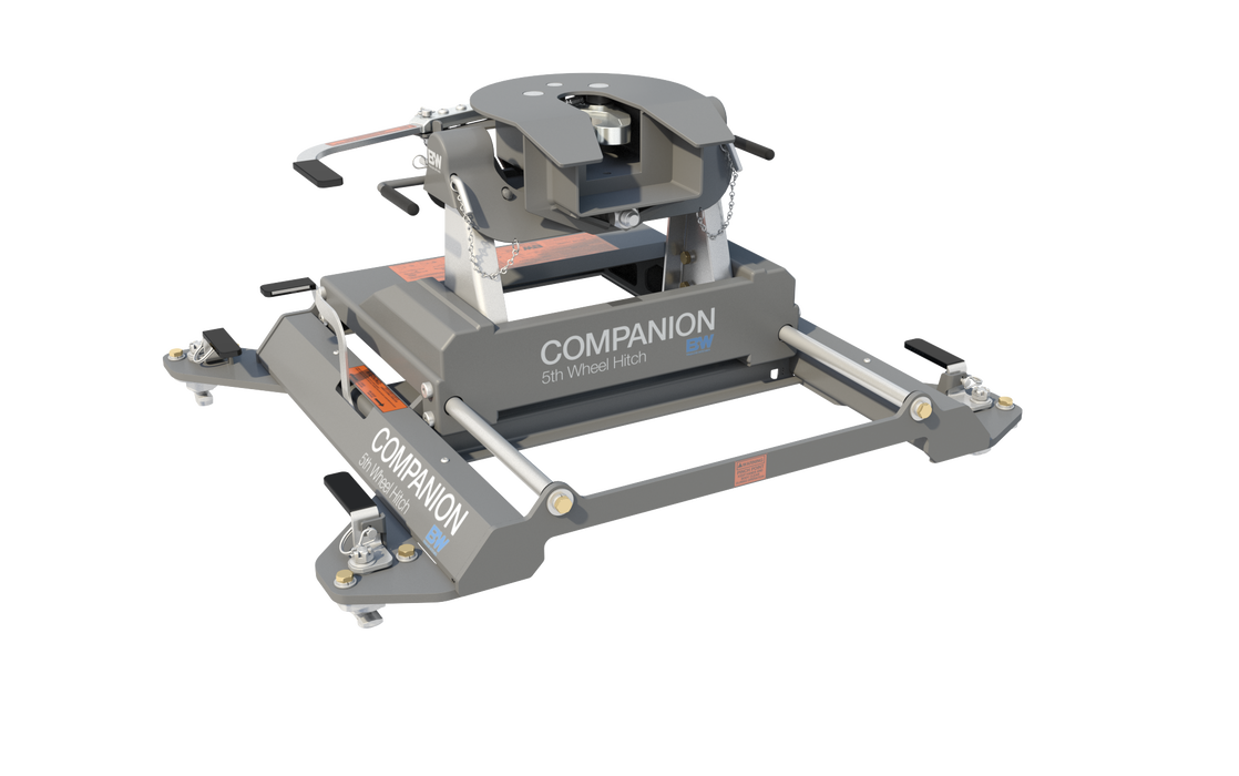 B&W Trailer Hitches RVK3670 Companion Slider 5th Wheel Hitch Kit For RAM Puck System - Truck Part Superstore