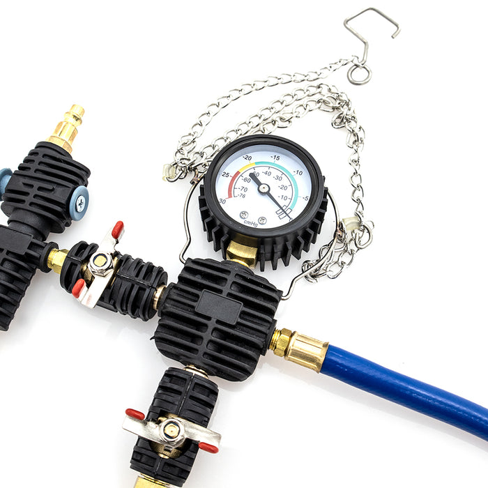 Mishimoto MMTL-CPT-28 Mishimoto 28-Piece Cooling System Pressure Tester and Vacuum Refill Kit - Truck Part Superstore