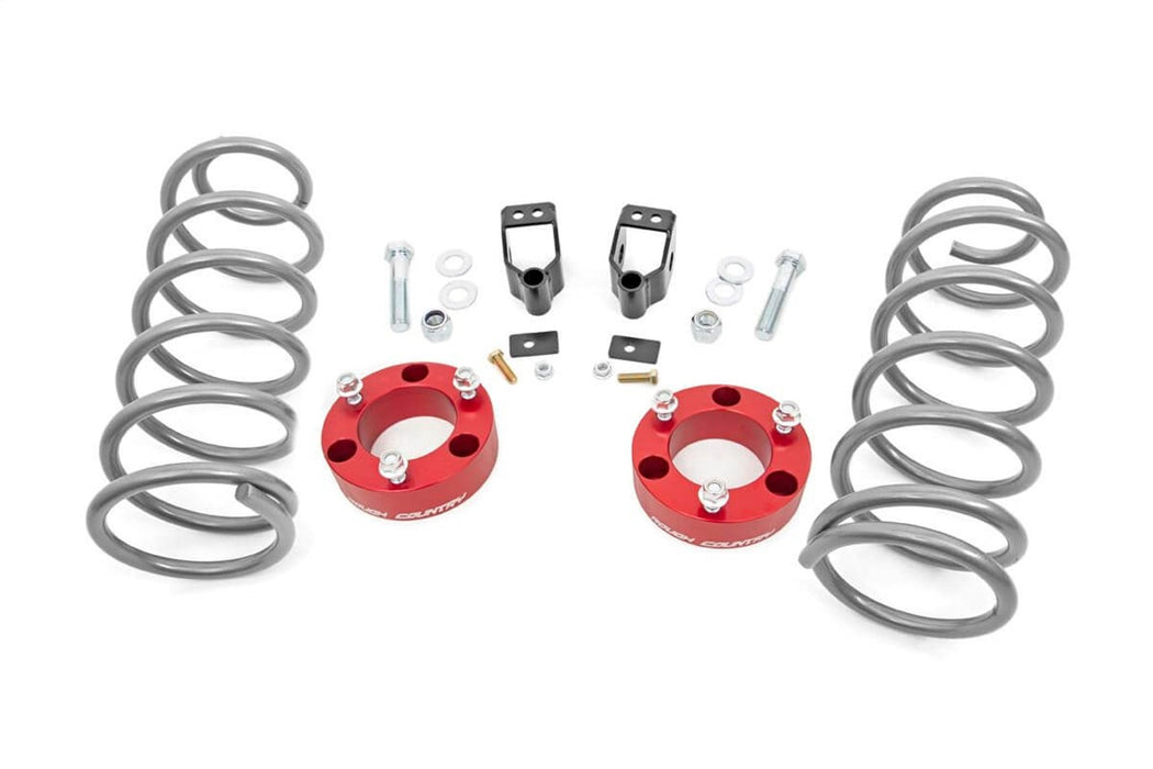 Rough Country 761RED 3 Inch Toyota Series II Suspension Lift Kit 03-09 4Runner 4WD w/X-REAS Red Rough Country - Truck Part Superstore