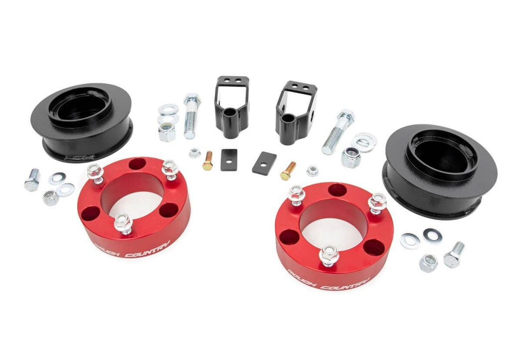 Rough Country 762RED 3 Inch Toyota Suspension Lift Kit 03-09 4Runner 4WD w/X-REAS Red Rough Country - Truck Part Superstore