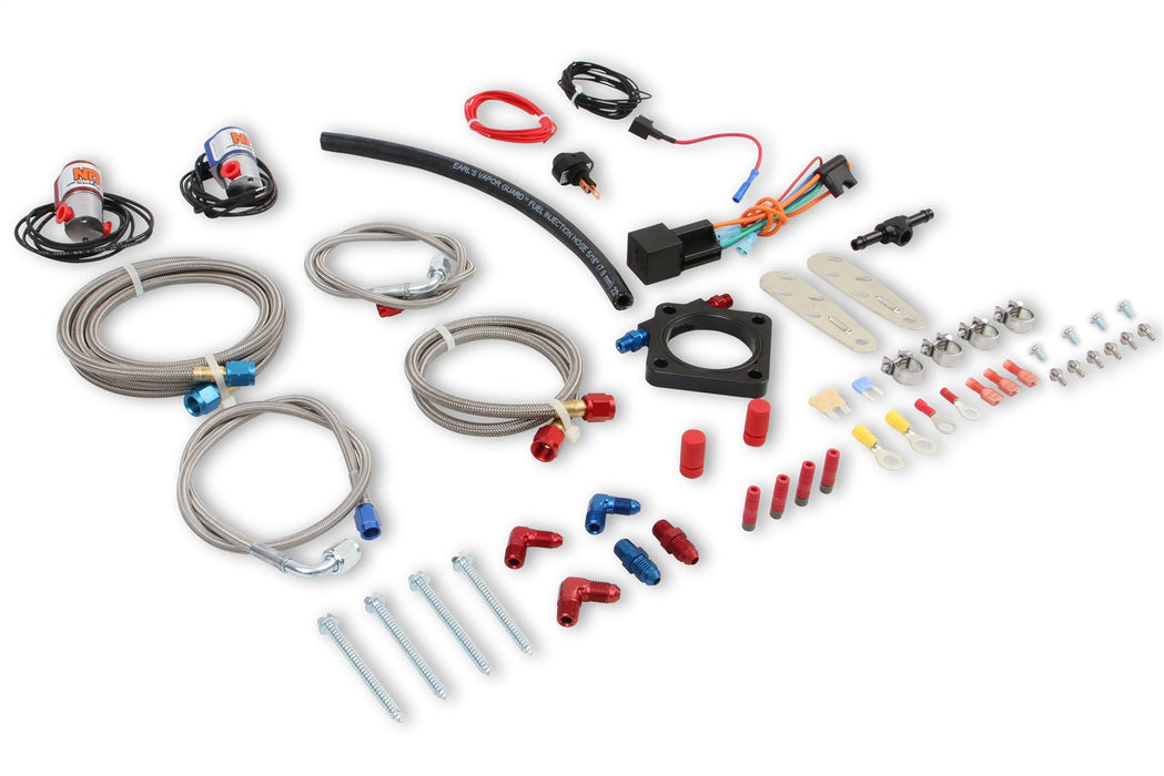 NOS/Nitrous Oxide System 03026-10NOS Complete Wet Nitrous System - Truck Part Superstore