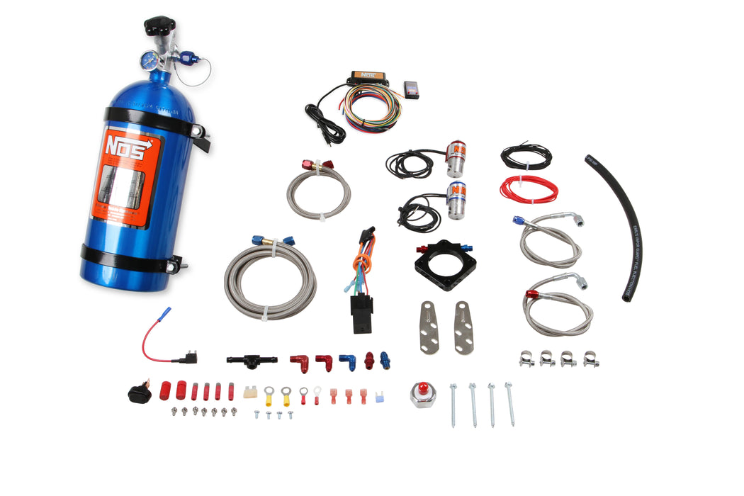 NOS/Nitrous Oxide System 03026-10NOS Complete Wet Nitrous System - Truck Part Superstore