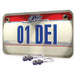 Design Engineering 30302 LED Lite N Boltz™ License Plate Lighting Kit; 2 pc.; Satin; - Truck Part Superstore