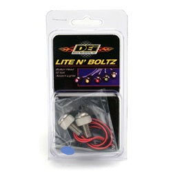 Design Engineering 30307 LED Lighted Button Head Boltz; 2 Pack; Blue; - Truck Part Superstore