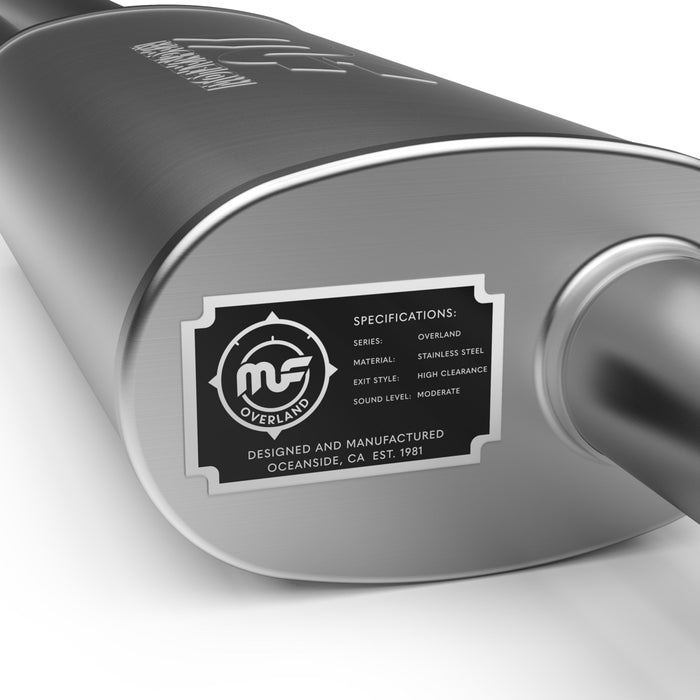 MagnaFlow Exhaust Products 19605 Overland Series Stainless Cat-Back System - Truck Part Superstore