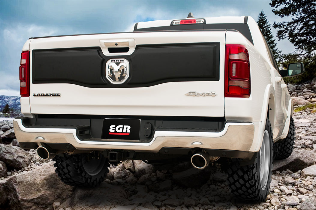 EGR 038510 EGR MATTE BLACK TAILGATE ACCENT proudly made int he USA - Truck Part Superstore