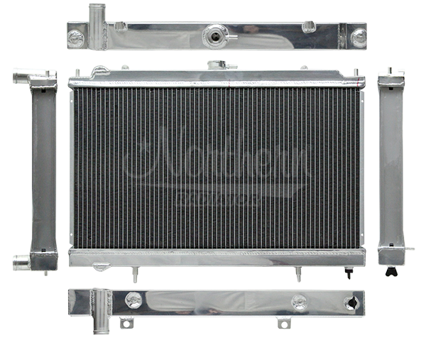 Northern Radiator 205244 Sport Compact Radiator - 17 1/4 x 26 1/8 x 2 1/2 - Truck Part Superstore