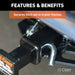 CURT 21602 CURT 21602 Trailer Hitch Clips for 1/2 or 5/8-Inch Pins; 3-Pack - Truck Part Superstore