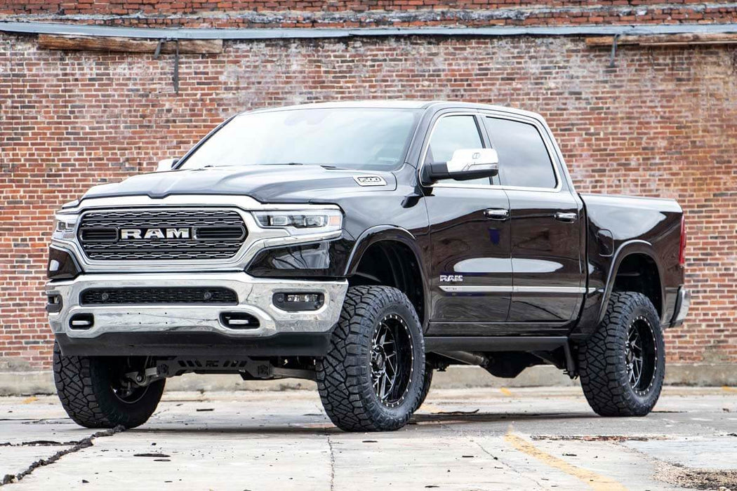 Rough Country 34470 5 Inch RAM Suspension Lift Kit w/V2 Shocks 19-20 RAM 1500 4WD Air Ride/22XL Wheels Rough Country - Truck Part Superstore