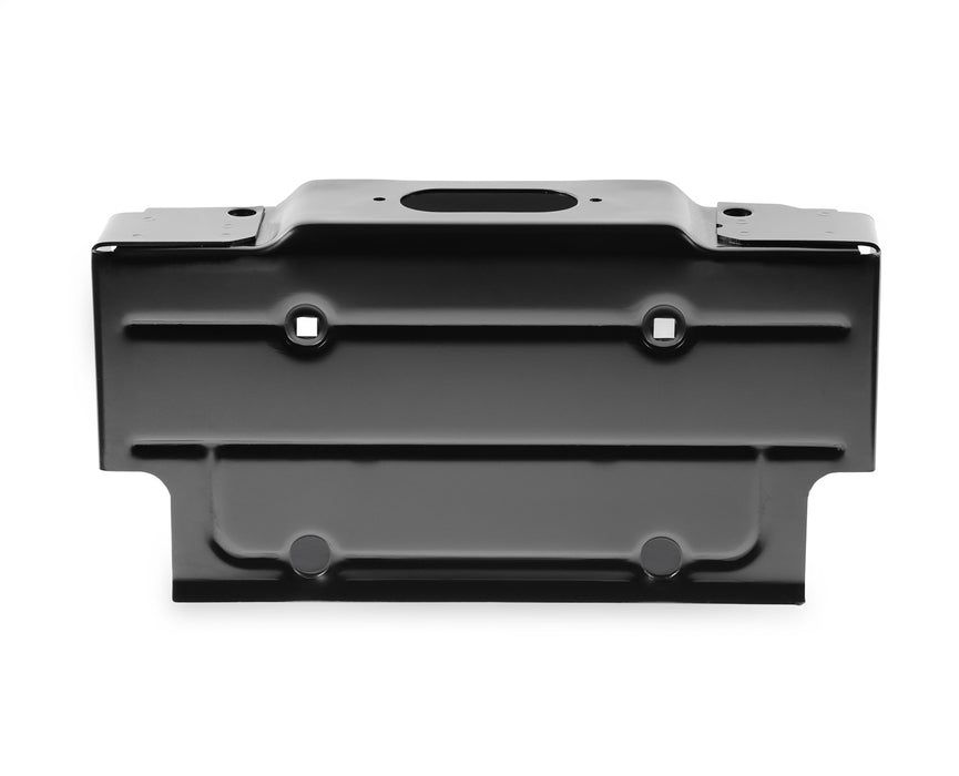 Holley 04-122 License Plate Bracket; Rear; Black EDP Coating; - Truck Part Superstore