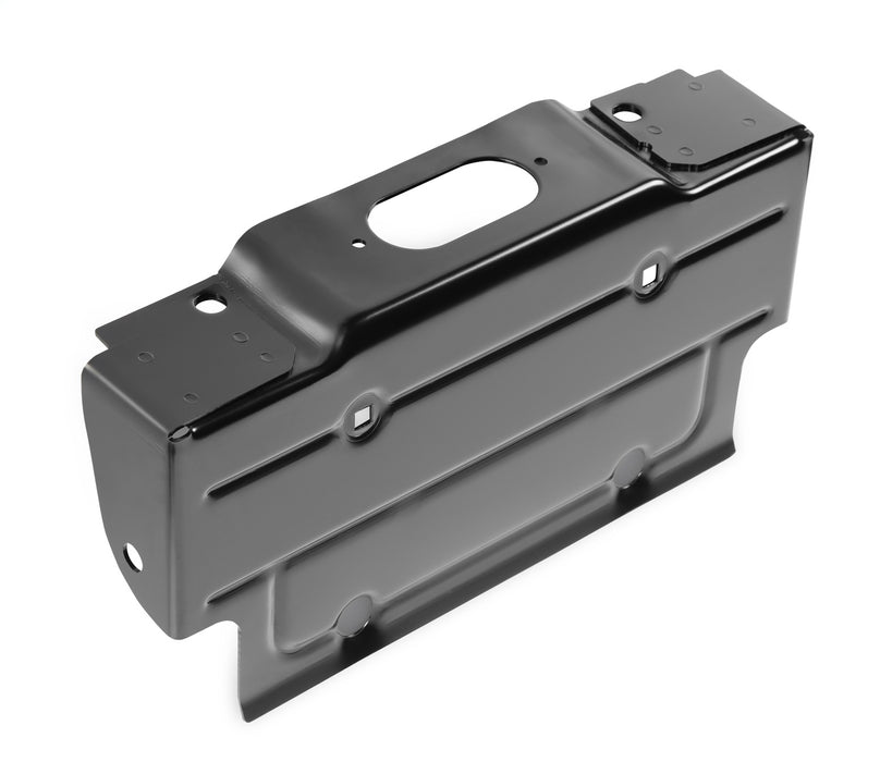 Holley 04-122 License Plate Bracket; Rear; Black EDP Coating; - Truck Part Superstore