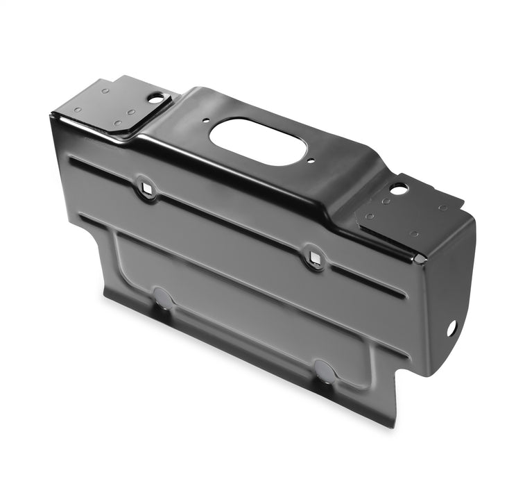 Holley 04-122 License Plate Bracket; Rear; Black EDP Coating; - Truck Part Superstore