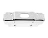 Holley 04-123 License Plate Bracket; Rear; Chrome Plated; - Truck Part Superstore