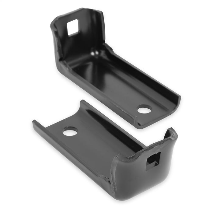 Holley 04-127 Holley Classic Truck Front Bumper Bracket Set; Front; Black; EDP Coated; 4 Pcs.; - Truck Part Superstore
