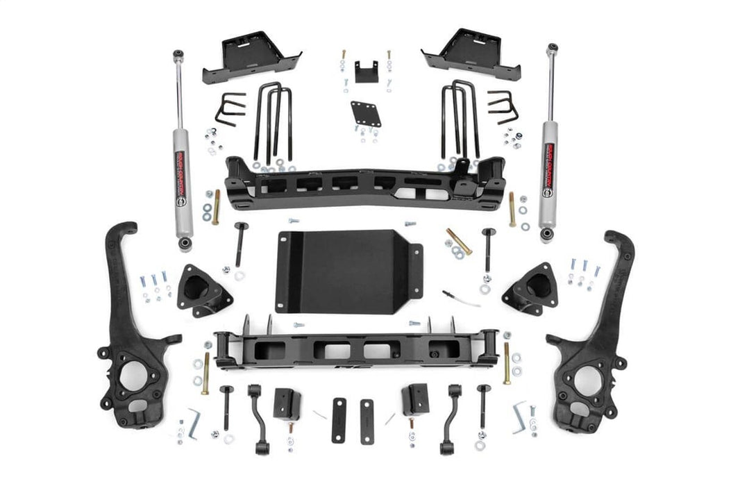 Rough Country 875.20 Suspension Lift Kit w/Shocks; 6 in. Lift; - Truck Part Superstore