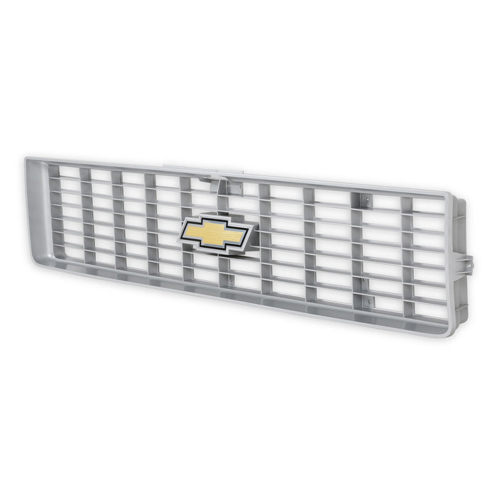 Holley 04-167 Holley Classic Truck Grille; Gray; Chevy Grille w/Bowtie; - Truck Part Superstore