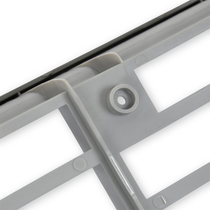 Holley 04-167 Holley Classic Truck Grille; Gray; Chevy Grille w/Bowtie; - Truck Part Superstore