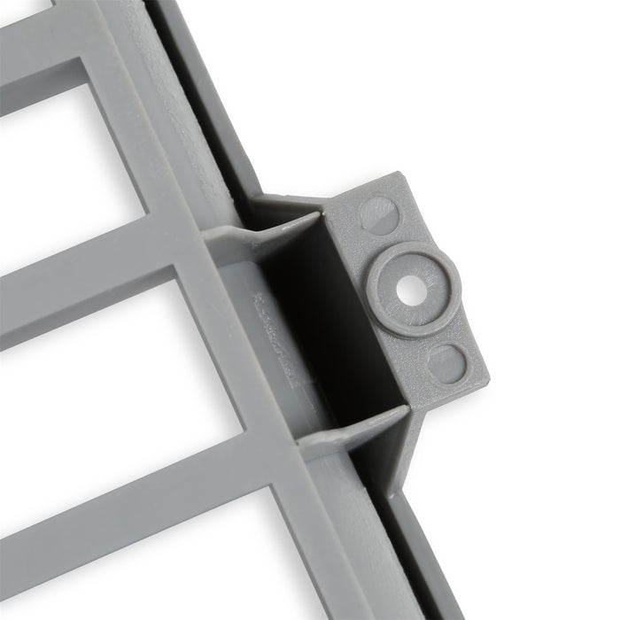 Holley 04-167 Holley Classic Truck Grille; Gray; Chevy Grille w/Bowtie; - Truck Part Superstore