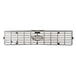 Holley 04-168 Holley Classic Truck Grille; Yellow Bowtie Emblem; Chrome Charcoal; - Truck Part Superstore