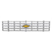 Holley 04-169 Holley Classic Truck Grille; Yellow Bowtie Emblem; Silver; - Truck Part Superstore