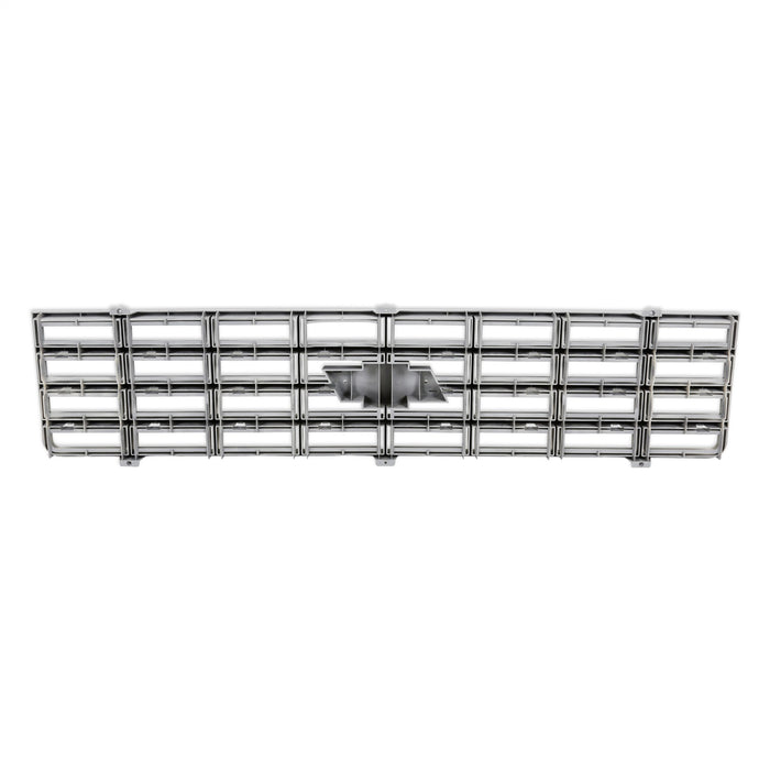 Holley 04-169 Holley Classic Truck Grille; Yellow Bowtie Emblem; Silver; - Truck Part Superstore