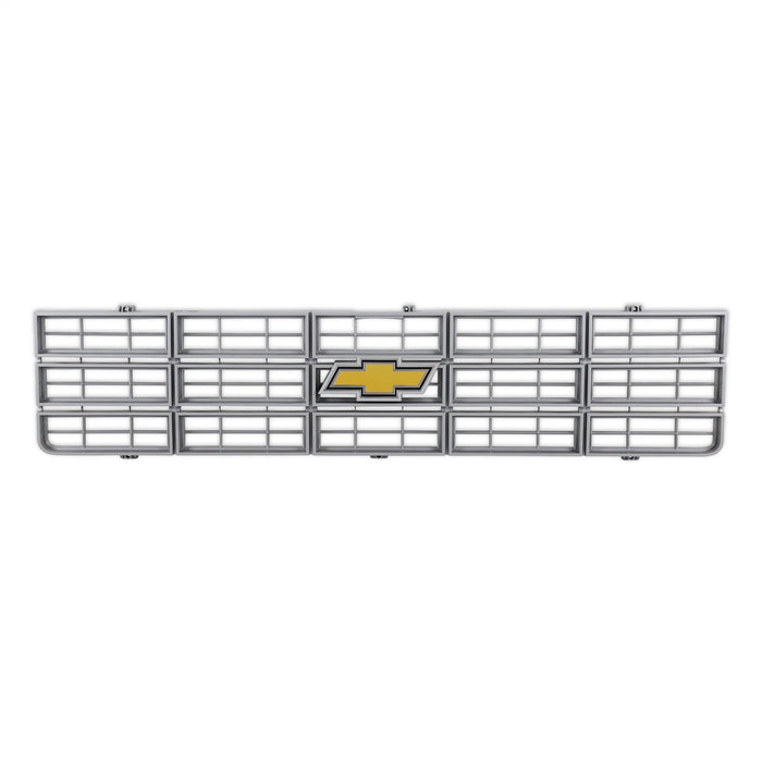 Holley 04-171 Holley Classic Truck Grille; Yellow Bowtie Emblem; Gray; - Truck Part Superstore