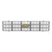 Holley 04-171 Holley Classic Truck Grille; Yellow Bowtie Emblem; Gray; - Truck Part Superstore
