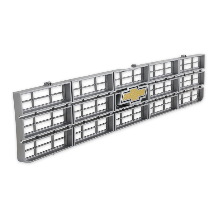 Holley 04-171 Holley Classic Truck Grille; Yellow Bowtie Emblem; Gray; - Truck Part Superstore