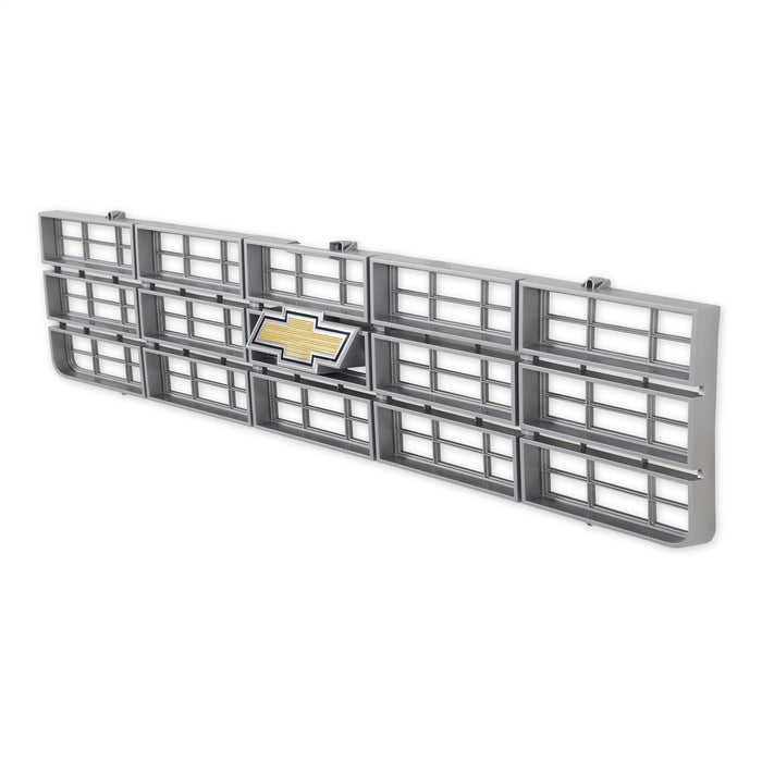 Holley 04-171 Holley Classic Truck Grille; Yellow Bowtie Emblem; Gray; - Truck Part Superstore
