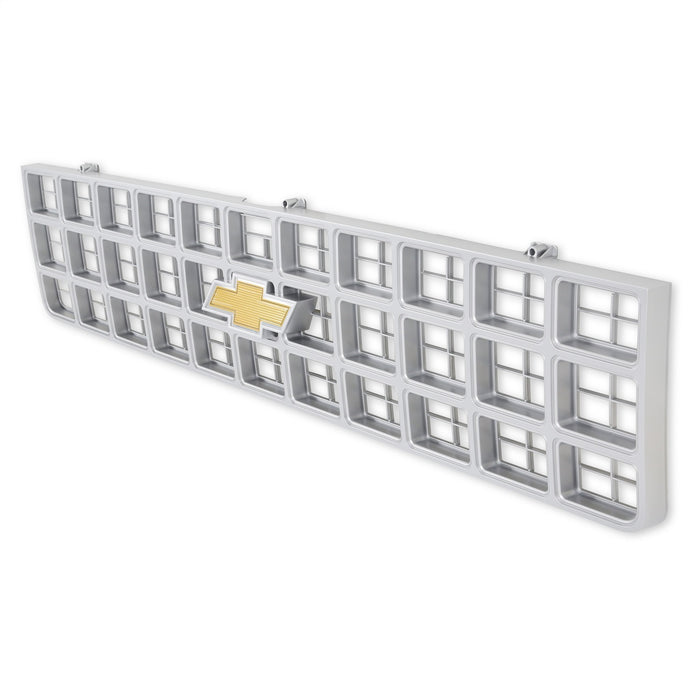 Holley 04-172 Holley Classic Truck Grille; Yellow Bowtie Emblem; Charcoal; - Truck Part Superstore