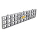 Holley 04-172 Holley Classic Truck Grille; Yellow Bowtie Emblem; Charcoal; - Truck Part Superstore