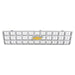 Holley 04-173 Holley Classic Truck Grille; Yellow Bowtie Emblem; Chrome; - Truck Part Superstore