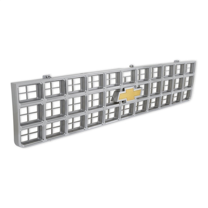 Holley 04-173 Holley Classic Truck Grille; Yellow Bowtie Emblem; Chrome; - Truck Part Superstore