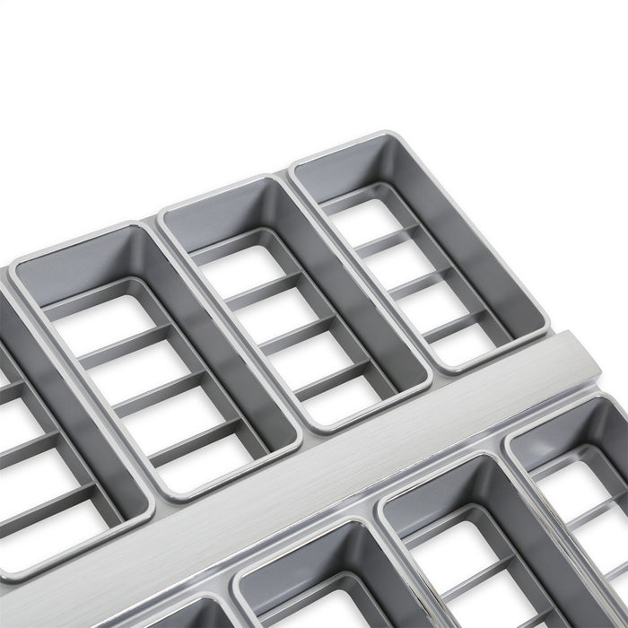 Holley 04-174 Holley Classic Truck Grille; Chrome; w/Bowtie Mounts; - Truck Part Superstore