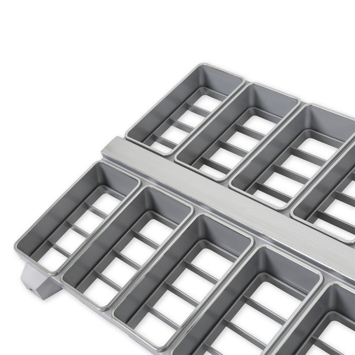 Holley 04-174 Holley Classic Truck Grille; Chrome; w/Bowtie Mounts; - Truck Part Superstore