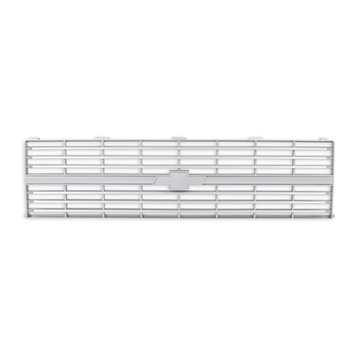 Holley 04-176 Holley Classic Truck Grille; Silver; Single Headlight; w/Bowtie; w/o Molding; - Truck Part Superstore