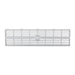 Holley 04-176 Holley Classic Truck Grille; Silver; Single Headlight; w/Bowtie; w/o Molding; - Truck Part Superstore