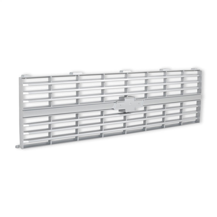 Holley 04-176 Holley Classic Truck Grille; Silver; Single Headlight; w/Bowtie; w/o Molding; - Truck Part Superstore