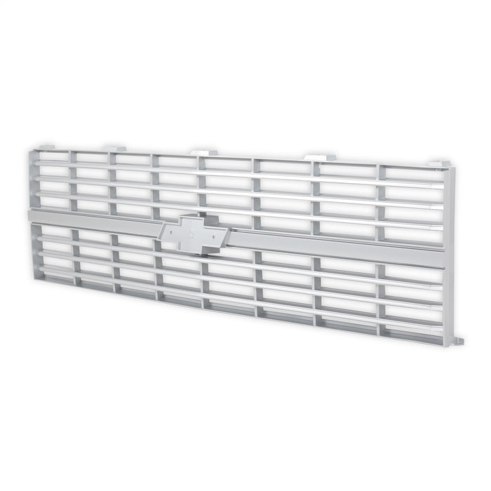 Holley 04-176 Holley Classic Truck Grille; Silver; Single Headlight; w/Bowtie; w/o Molding; - Truck Part Superstore