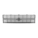 Holley 04-177 Holley Classic Truck Grille; Charcoal; Dual Headlight; w/Bowtie; w/Molding; - Truck Part Superstore